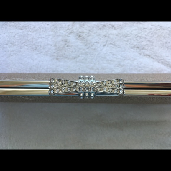 Macy’s INC International Concepts Gold Glitter Bag - Picture 4 of 7